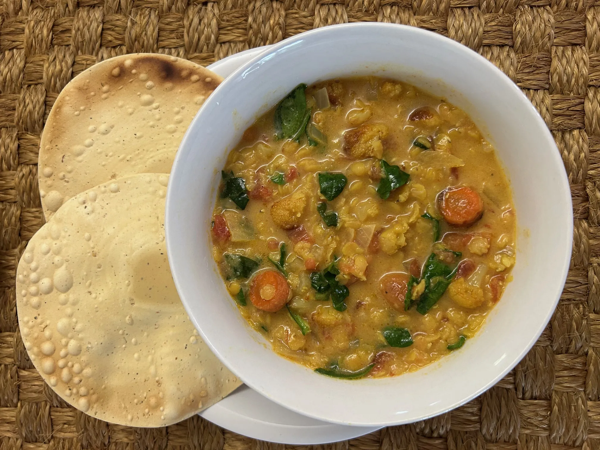 Cauliflower Lentil Dal